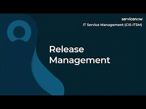 [019] ITSM Release Management | ServiceNow ITSM (ServiceNow ITSM Exam Prep)
