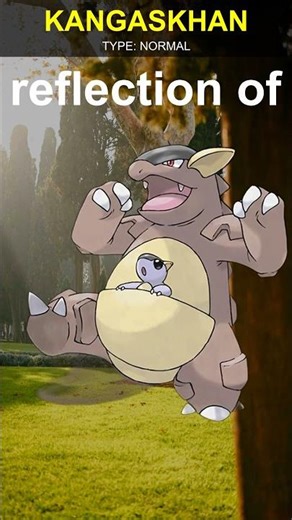 Meet KANGASKHAN! 🦘 #kangaskhan #pokemon #pokemongo #anime #pokedex #tcg