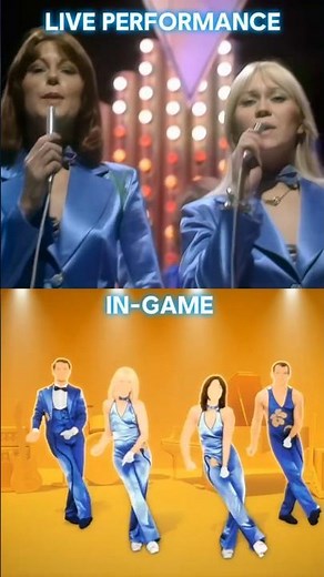 Mamma Mia Music Video Vs ABBA: You Can Dance Wii #shortsfeed #fypシ#trending #explore #abba