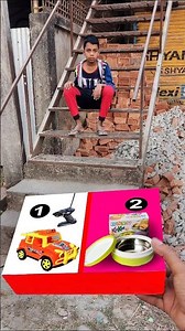 Natun 1 Ta Lunch Box vs RC Jeep Car🚨🤩Unboxing & gift🎁 #shorts #shortvideo #trending