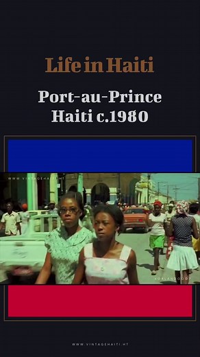 Port-au-Prince, Haiti in the 1980s Street Fashion Throwback