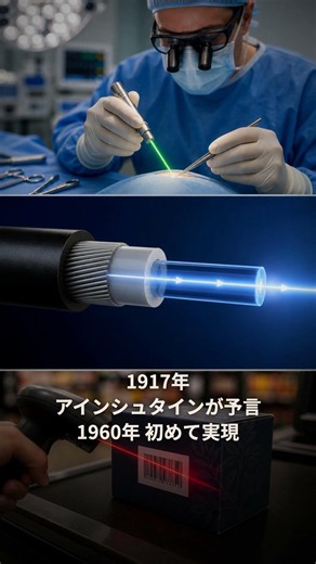 光が自分のコピーを作る——レーザーの正体｜30秒物理