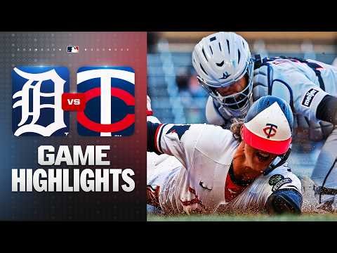 Tigers vs. Twins Game Highlights (4/8/26) | MLB Highlights