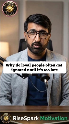 People Realize Loyal Love Too Late 💔 #shorts | RiseSpark Motivation