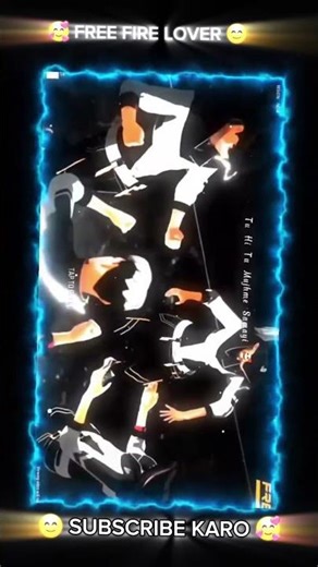 🥰😊 FREE FIRE LOVER SONG 😍🥰