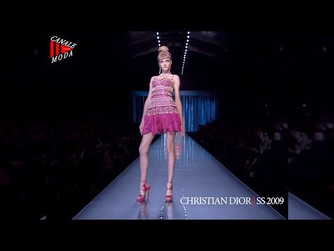 CHRISTIAN DIOR Spring Summer 2009 Paris 4K - Canale Moda