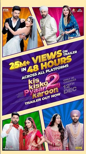 Kis Kisko Pyaar Karoon 2 - 25 Million+ Views in 48 Hours