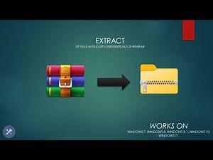 How to extract zip files in File explorer instead of WinRAR