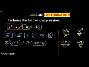Mathematics N2-Factorisation-A good technique to solve confusing factorization