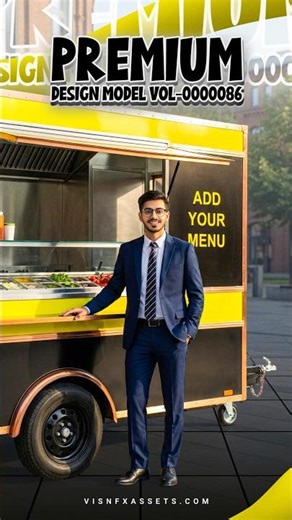 Fast Food Trailer Design | Street Food Business Startup Idea