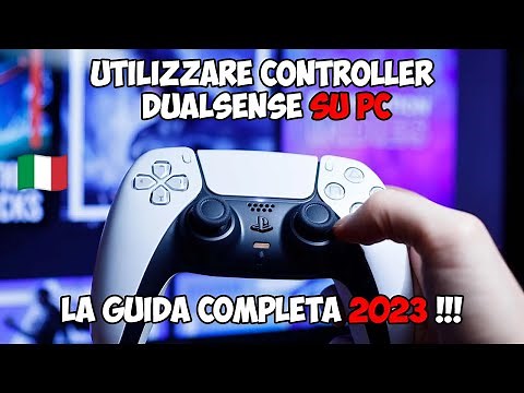Come utilizzare il controller PS5 DualSense su PC per tutti i giochi !! La guida completa 2023