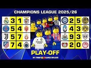 Champions League 2025-26 Play-Off (2nd leg) lego