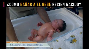 como bañar al bebé | Madres y Embarazo Feliz