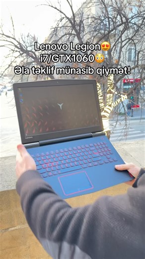 KompUsta on Instagram: "Lenovo Legion😍 CPU - Core i7/7700HQ GPU - GTX1060(6GB) RAM - 16GB DDR4 SSD - 512GB LCD - 15.6FHD IPS Vəziyyəti - 10/10"