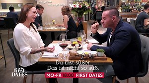 Hier wird schon fleißig geflirtet 😊💕 | First Dates - Ein Tisch für zwei