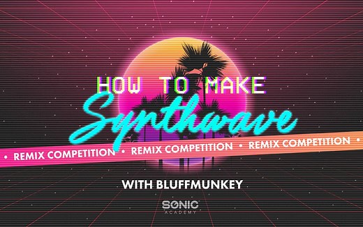 【合成器浪潮编曲教程】How To Make Synthwave[附分轨采样下载]