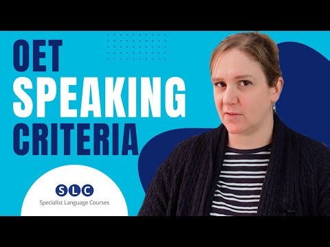 OET SPEAKING TIPS: Master the Linguistic Criteria