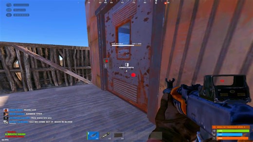 Rust Gameplay Edit Featuring Unique Effects