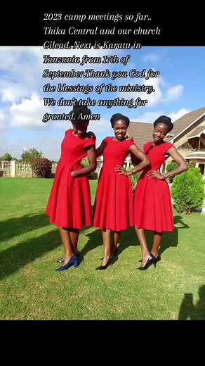 Dear Lord, we the saints ministers Singers are grateful. We have seen your hands God. We have tested the blessings of Ministry and worship through Music. We say thank you this far in 2023 camps. Thank you God#saintsministers #campmeeting2023 #sdasongs #thesaintsministerskenya #giftedministerssingerskenya @dredakesa @Suzan Moraa @Eunice Onderi @mel_jones @wanjiku❤️ @Rose Jullie @Vivienne Wermiey @Darwin Oganga @Lydiah Kaunda