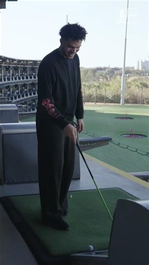 🏌️‍♂️🎯 Quand Simon Darnauzan teste la précision au golf de Noah Penda 😂 #golf #nba #orlandomagic
