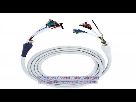 Cable Lvds Low Voltage Differential Signaling 20737-010T 45 Ohm Micro Coax Taiwan Distributor Custom