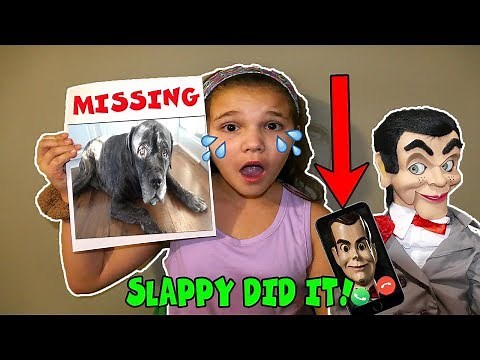 Slappy Took My Dog! Facetiming Slappy! Slappy Did It!