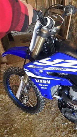 2018 Yamaha yz450f clean idle