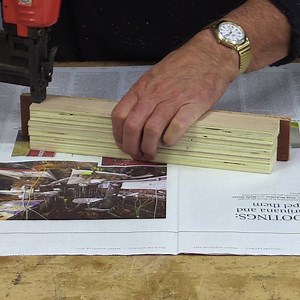 Keep the pieces your gluing straight! More glue hacks at: https://goo.gl/ijQVQj | WoodWorkWeb