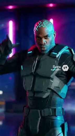 Cyberpunk Dance Squad Goes Hard in Neon 🔥