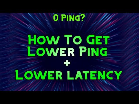 How To Get Lower Ping And Latency And Lower Lag In Games On Windows!