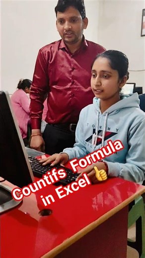 How to use Countifs Formula in Excel👍🖥️ #excel #excel sheet #computereducation