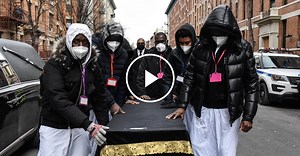 Mourners Gather at Funeral for Bronx Fire Victims