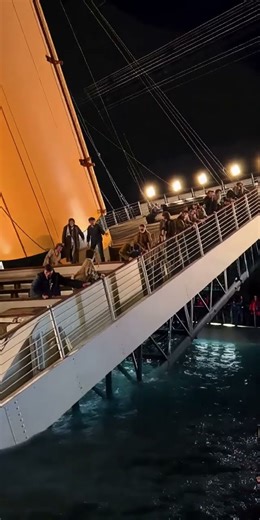 How They Filmed Titanic’s Sinking Deck Scene (AI BTS)
