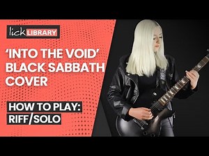 'Into The Void' by Black Sabbath Cover by ‪@AnnaCara1‬ | Licklibrary