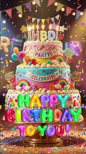 Best Birthday Celebration Song🎉#happybirthday #birtdaycelebration #happybirthdaytoyou #birthdaysong