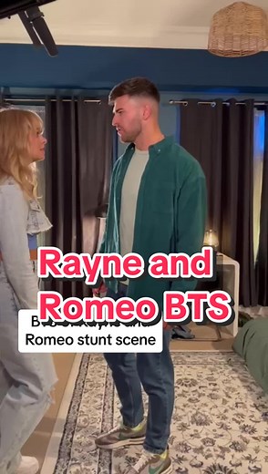 Rayne and Romeo: Behind the Scenes Stunt Work | Hollyoaks BTS