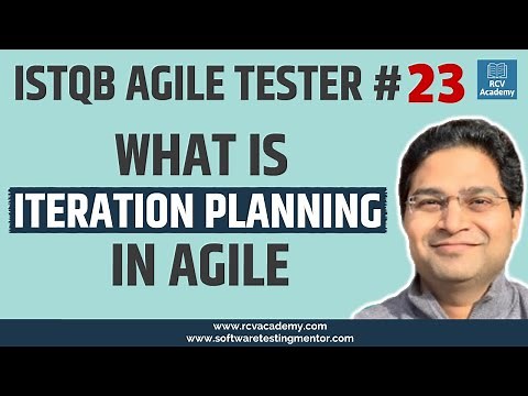 ISTQB Agile Tester #23 - What is Iteration Planning in Agile