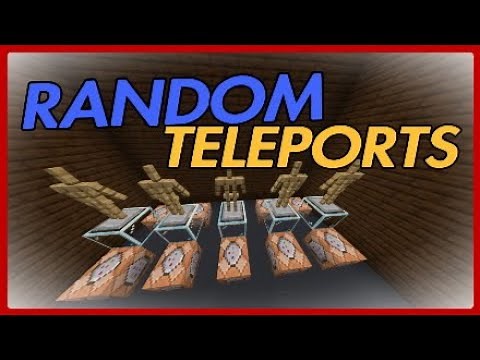 Minecraft Bedrock, Random Teleport Command.