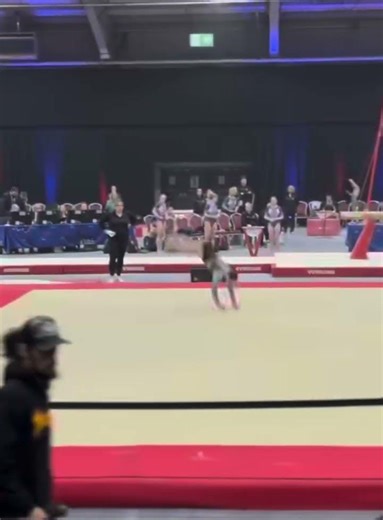 Women Floor Exercise Full twisting Double Layout by World Bronzer Medalist Abi Martin (GBR)