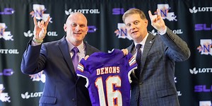 NSU introduces new head football coach, Blaine McCorkle