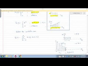 Problem 7 Convolution Sum and Convolution Integral