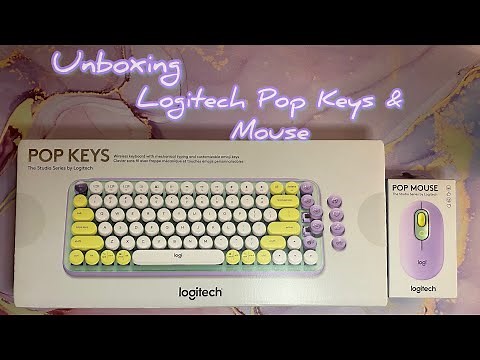 Unboxing: Logitech Pop Keys and Pop Mouse!! (Daydream)