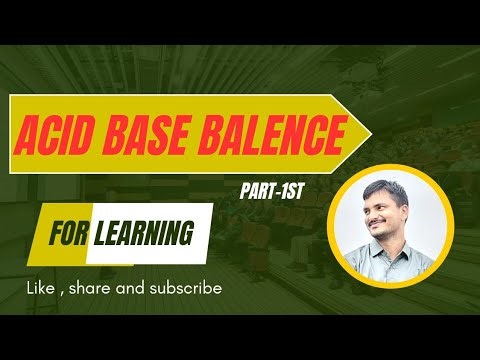 Acid base balance part-1