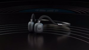 Monster Open Ear Headphones Wireless Sport Bluetooth 5.3 with Mic, Air Conduction Earphones Around Head with Enhanced Bass, Over-Ear Headset Sweatproof for Running