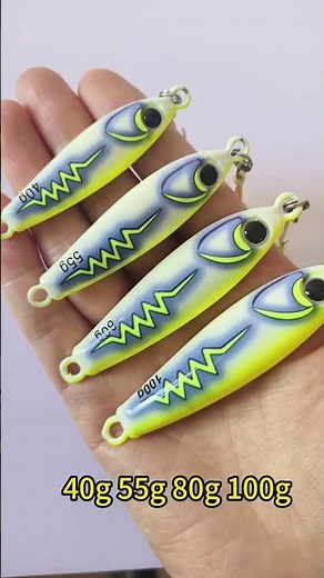 Fast Sinking Jig Fishing Lure for Saltwater Trolling