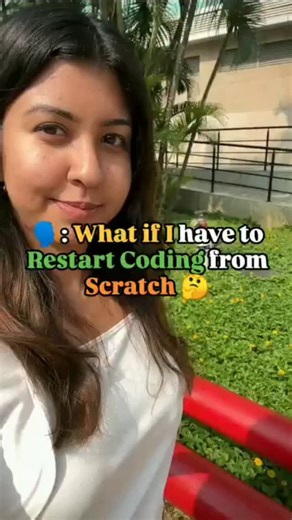 Swati Jha | Tech Content on Instagram: "If I had to restart coding from scratch... I wouldn’t waste time chasing 10 languages — I’d master one. I’d build tiny projects that make me think, not copy-paste. I’d follow mentors who make coding feel fun, not fearful. Because coding isn’t about knowing everything — it’s about knowing how to start again, smarter. 💻✨ Follow @swatijha_123 for more placement, coding & tech growth tips. Keywords/Phrases: coding roadmap, learn python, learn javascript, begi