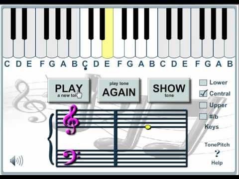 TonePitch software for PERFECT PITCH and ABSOLUTE PITCH