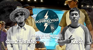 50K views · 846 reactions | Crazybeans vs Kast [FINALS Open] Popping War Vol. 4  Crazybeans  賂 Kast  Judges: Crazy Kyo  Krazy Bonez  Future  Presented by: PJ Boogie YouTube Link - https://youtu.be/mG2Km3ZgHIY | I Got Colors | Facebook