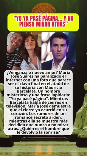 ¡MARÍA JOSÉ SUÁREZ TIENE NUEVO NOVIO! ADIÓS A BARCELATA 😱