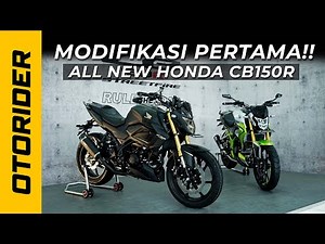 Inspirasi Modifikasi All New Honda CB150R Streetfire 2021 - Indonesia | OtoRider